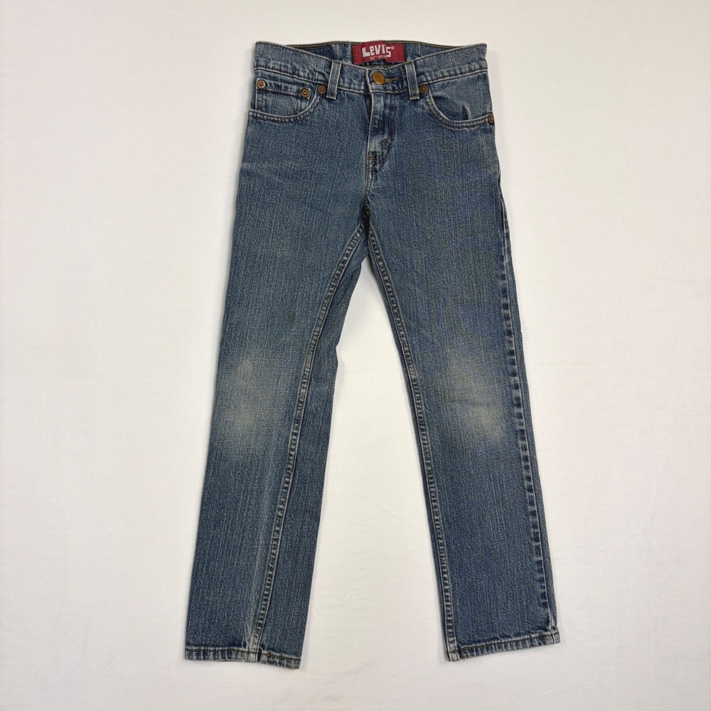 Levis 511 Skinny Jeans Kids Size 10 Regular 25x25 Medium Wash Blue Denim 2010